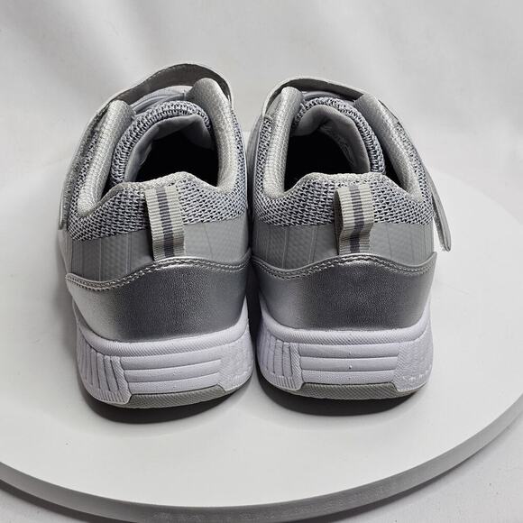 Orthofeet Biofit Joelle Womens 6 Extra Wide (2E) Gray Silver Sneakers Orthopedic - Picture 5 of 8